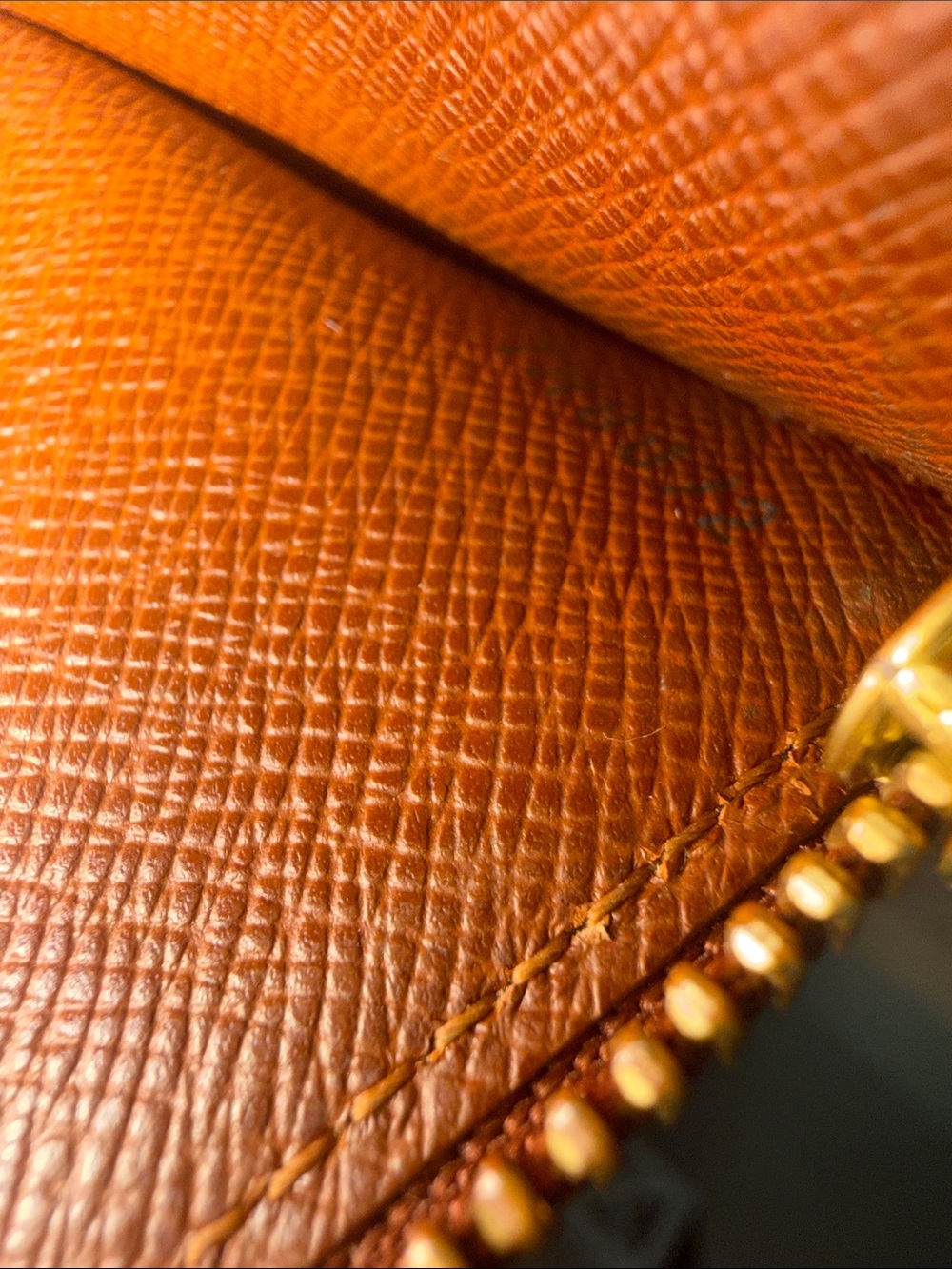 Louis Vuitton Monogram Canvas Continental Wallet in Brown and Gold - Picture 9 of 14
